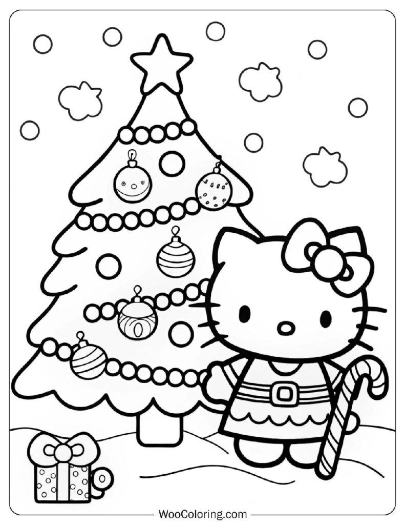1 500 Christmas Coloring Pages  Free PDF To Print  - 65