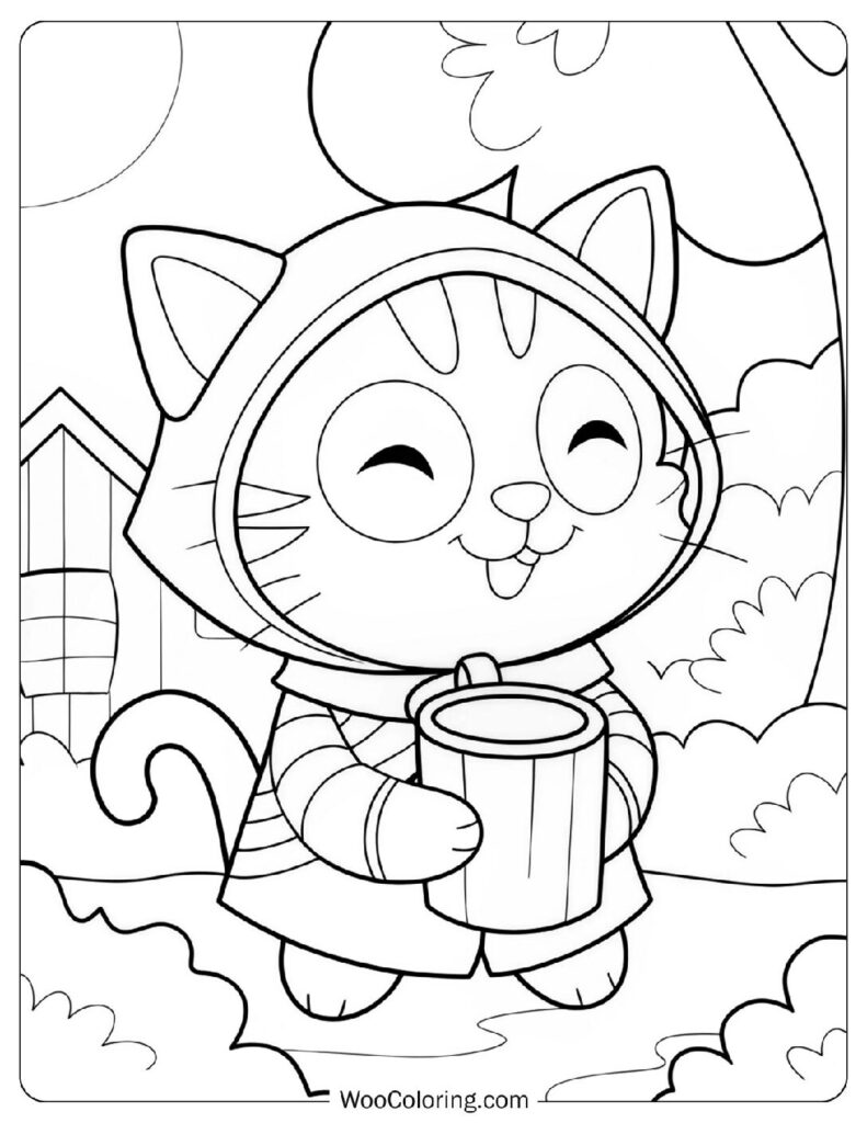 34 Coffee Coloring Pages  Free PDF To Print  - 94