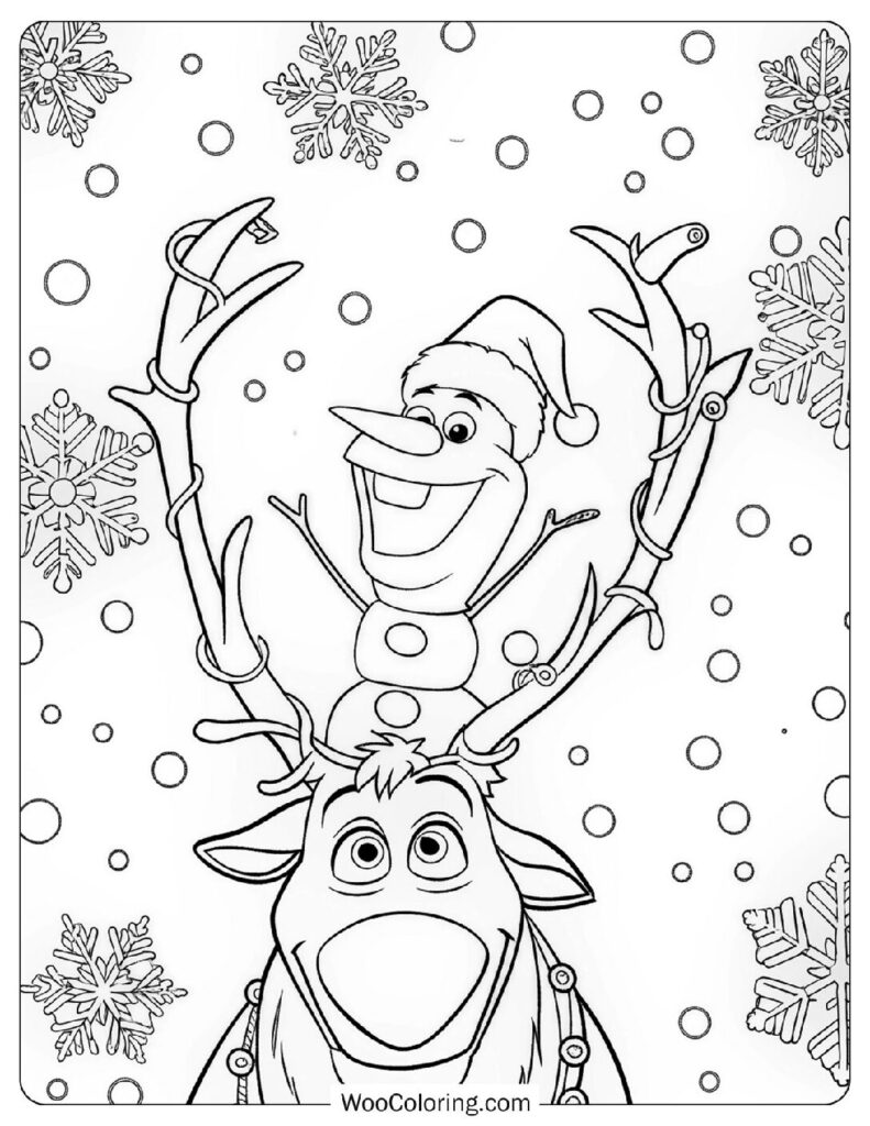 1 500 Christmas Coloring Pages  Free PDF To Print  - 94