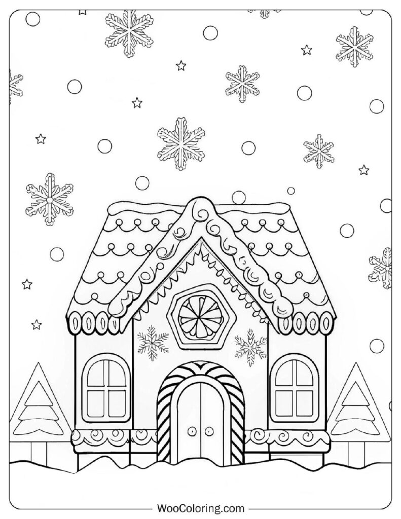 1 500 Christmas Coloring Pages  Free PDF To Print  - 89
