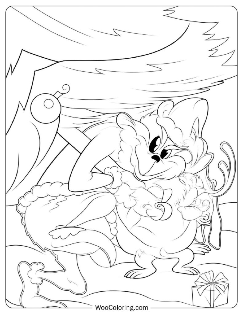 1 500 Christmas Coloring Pages  Free PDF To Print  - 18