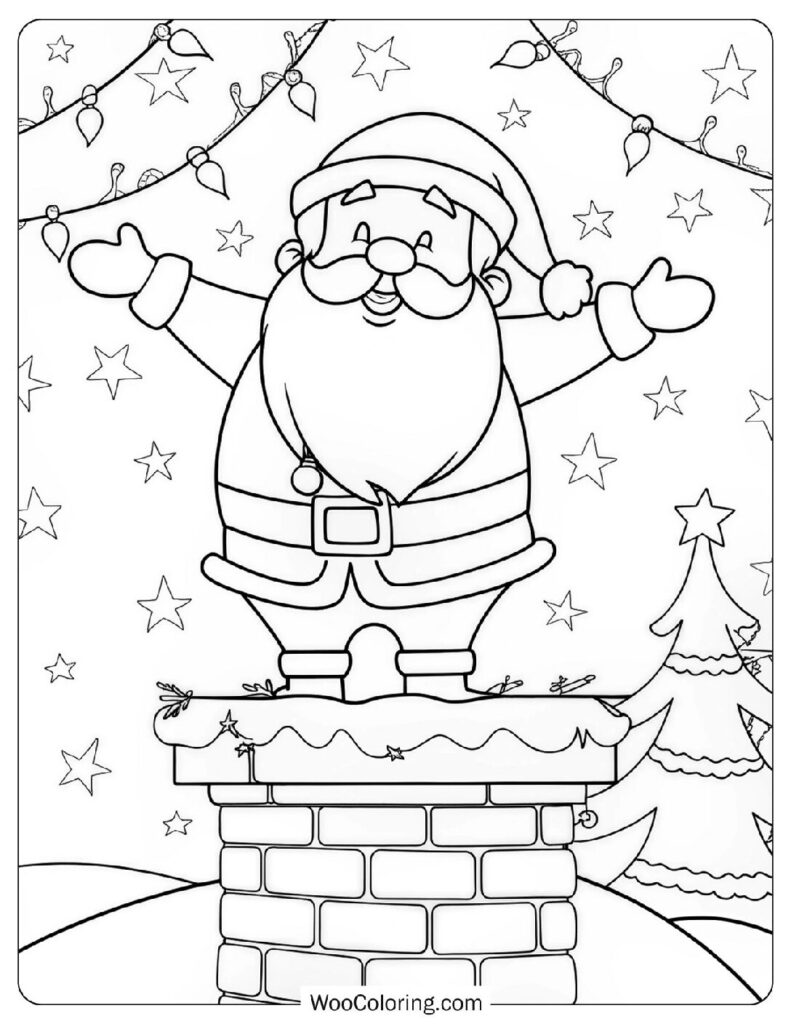 1 500 Christmas Coloring Pages  Free PDF To Print  - 76