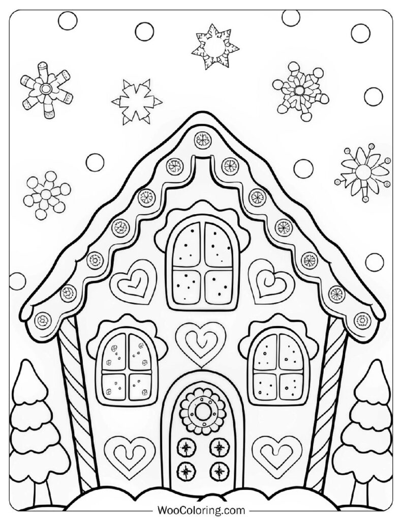 1 500 Christmas Coloring Pages  Free PDF To Print  - 44
