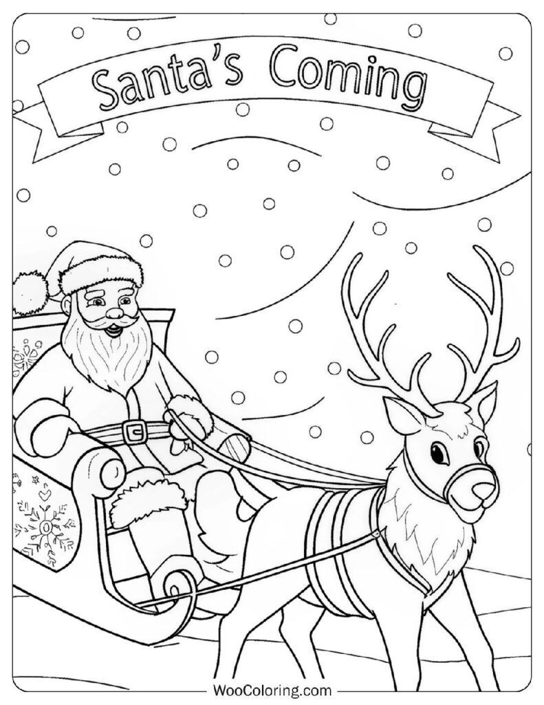 1 500 Christmas Coloring Pages  Free PDF To Print  - 98