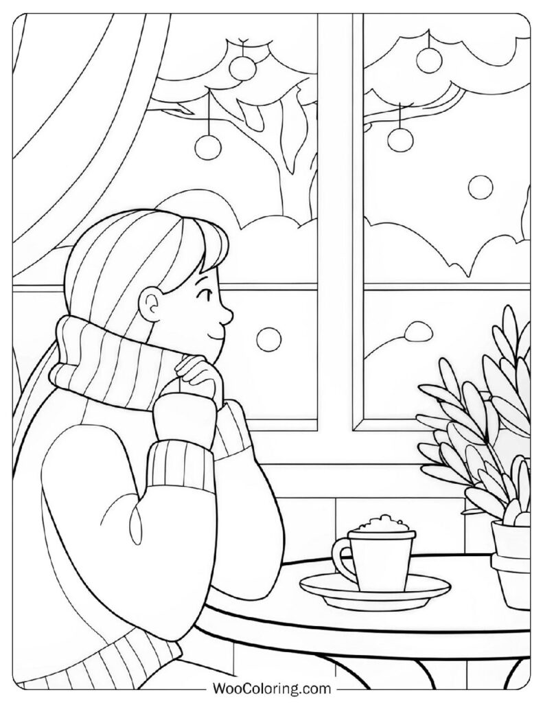 30 Hot Chocolate Coloring Pages  Free PDF To Print  - 88