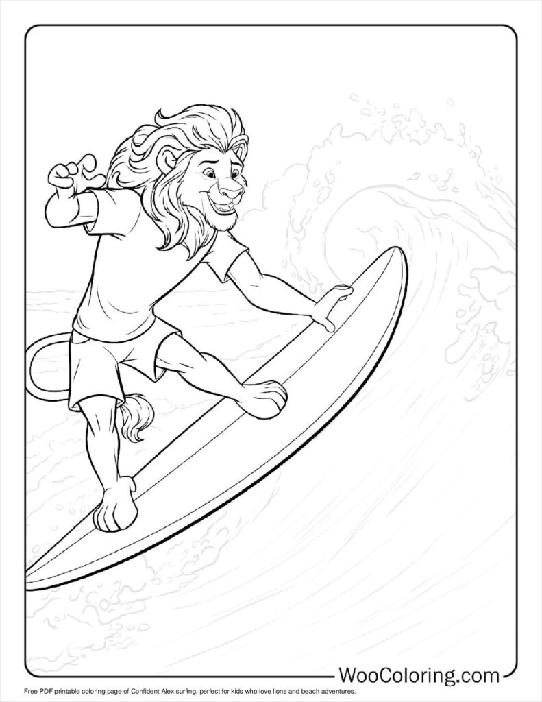 100 Lion coloring pages Free PDF To Print - 52