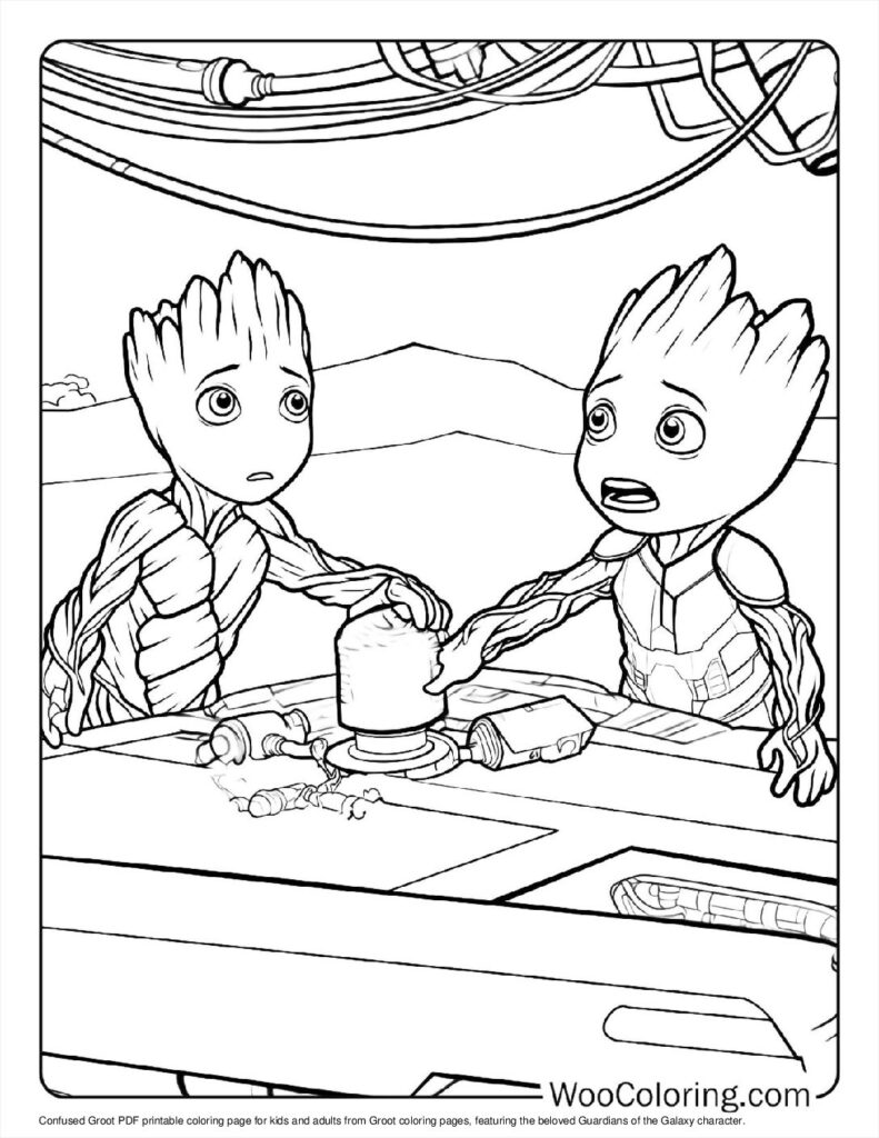 Confused Groot