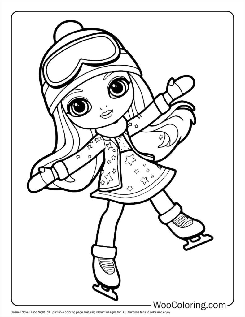 100  LOL Surprise coloring pages  Free PDF To Print  - 33