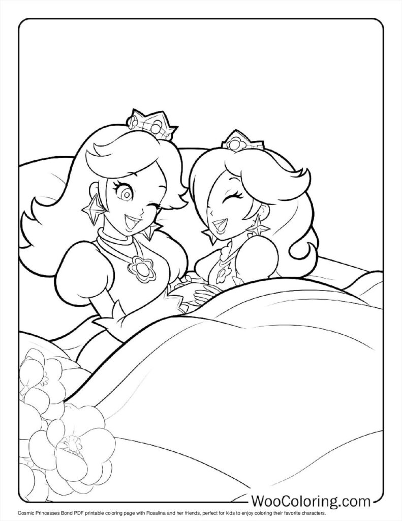 100  Rosalina coloring pages  Free PDF To Print  - 80