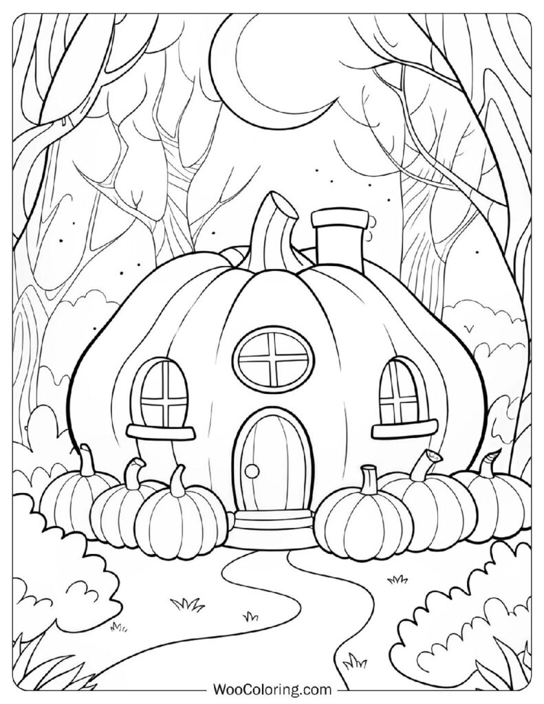 66 Pumpkin Coloring Pages  Free PDF To Print  - 70