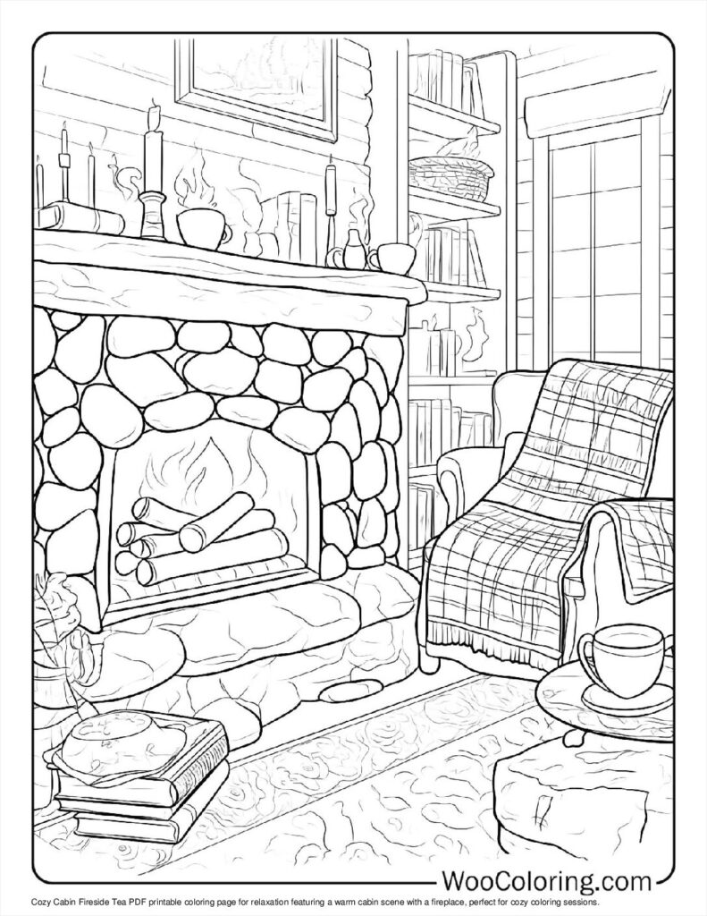 100  Cozy coloring pages  Free PDF To Print  - 21