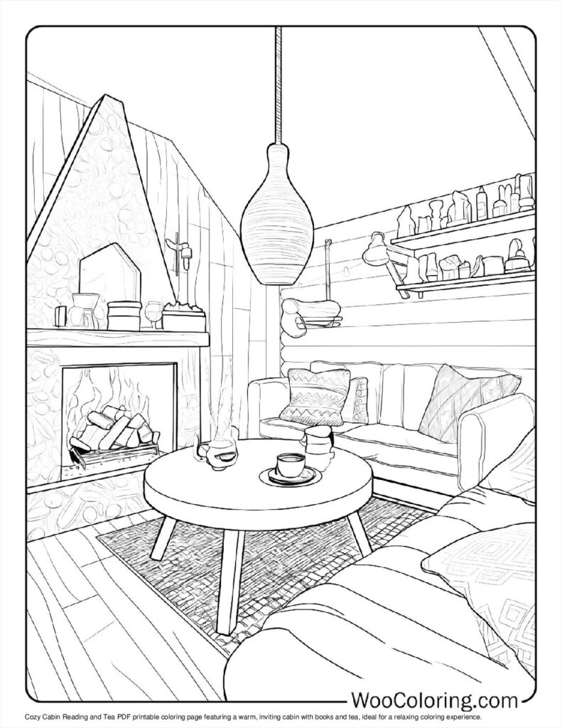 100  Cozy coloring pages  Free PDF To Print  - 93
