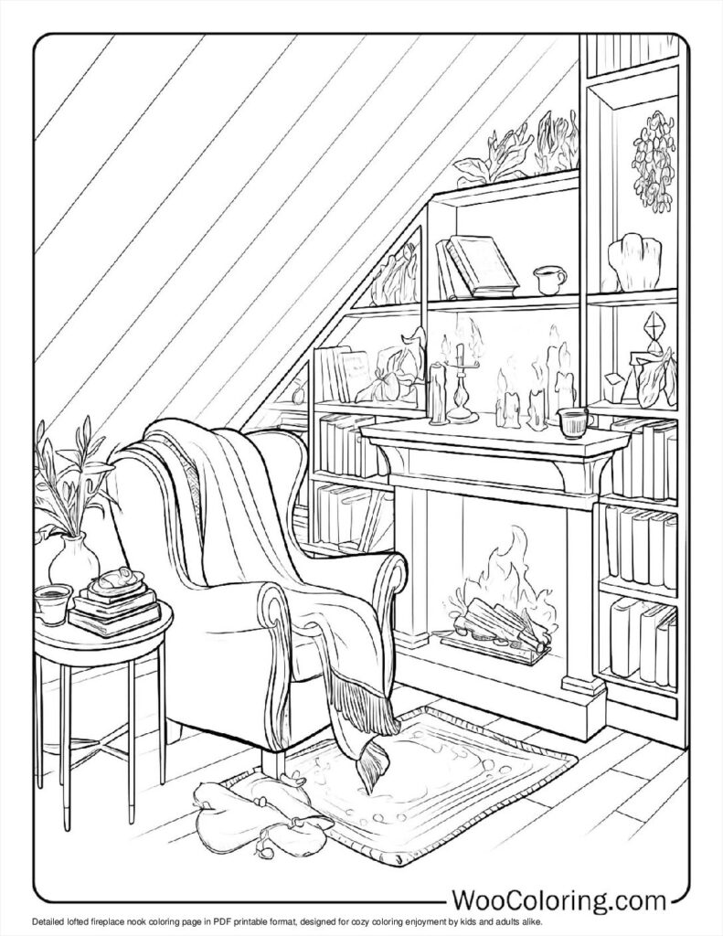 100  Cozy coloring pages  Free PDF To Print  - 88