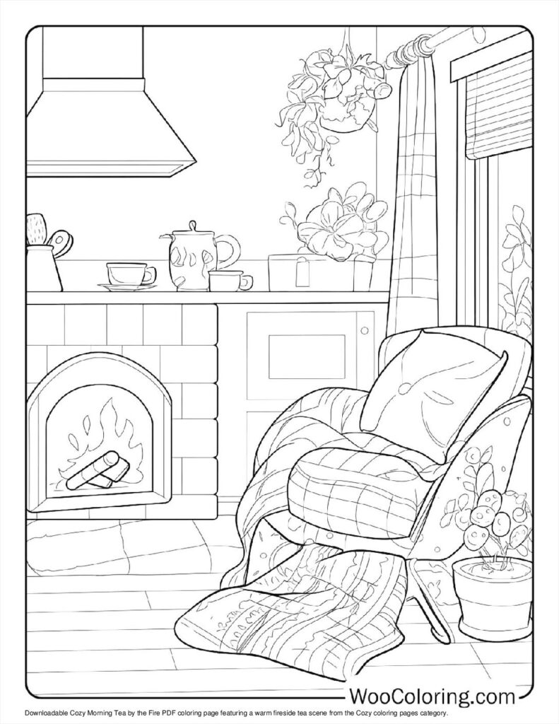 100  Cozy coloring pages  Free PDF To Print  - 54