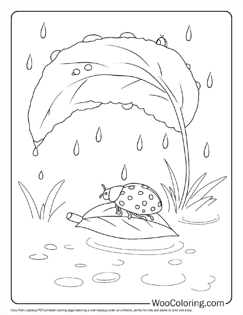100  Ladybug coloring pages  Free PDF To Print  - 99