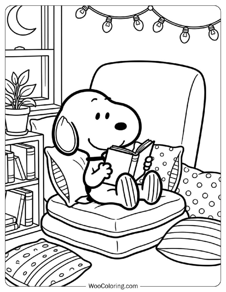 Cozy Reading Corner Room with Pillows and Calm Vibes