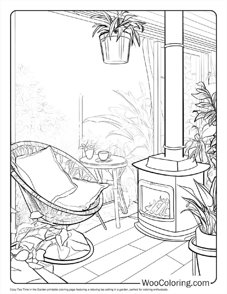 100  Cozy coloring pages  Free PDF To Print  - 55