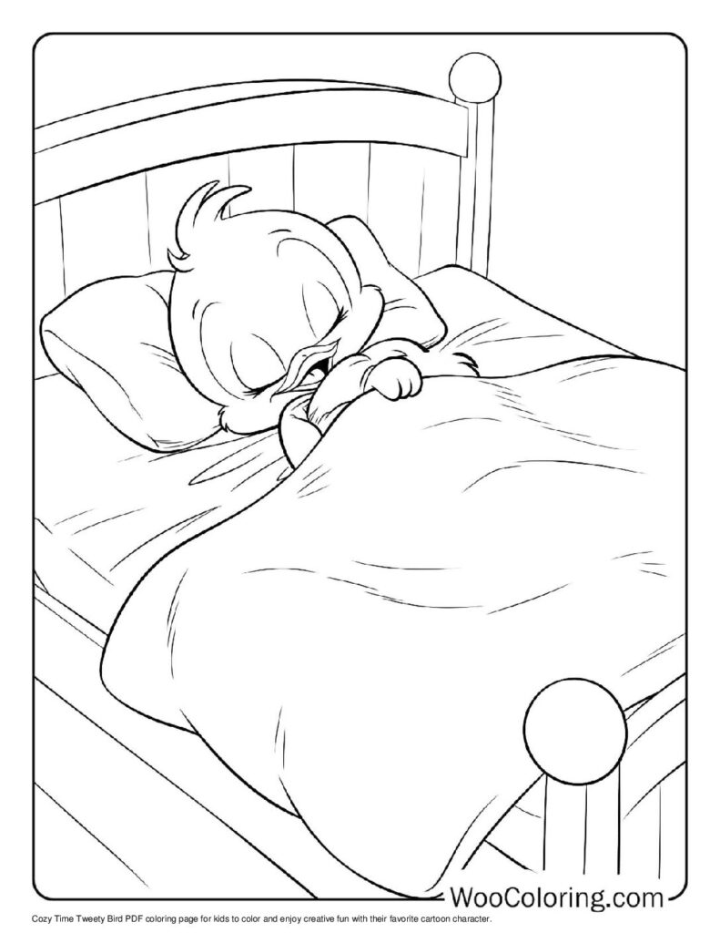 100  Tweety Bird coloring pages  Free PDF To Print  - 30