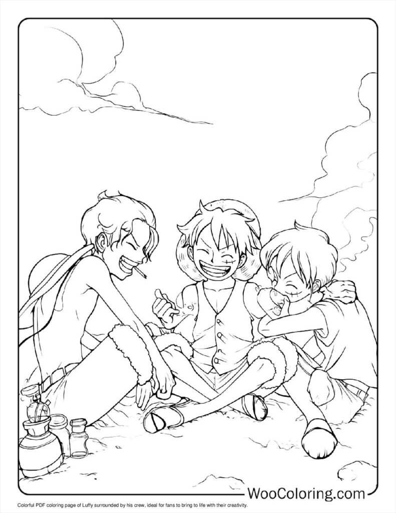 100  Luffy coloring pages  Free PDF To Print  - 81
