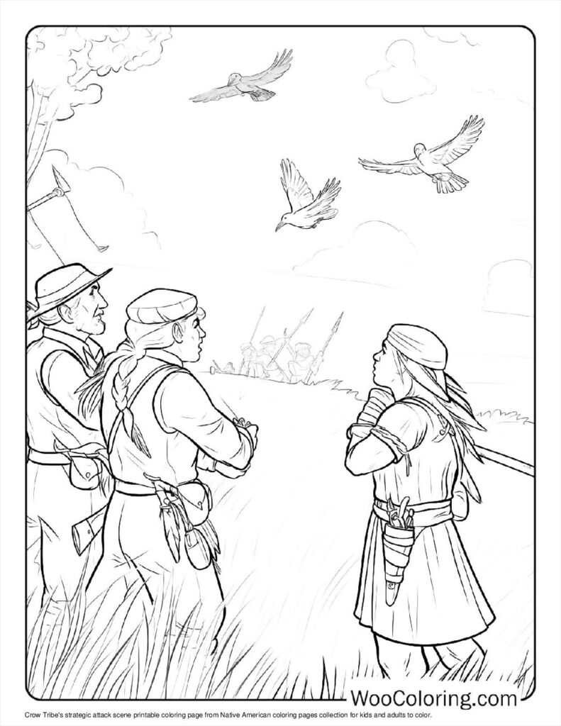 100  Native American coloring pages  Free PDF To Print  - 50