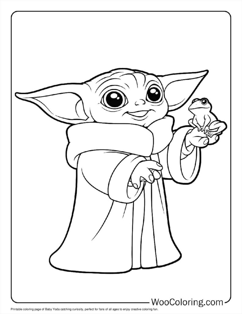 Curious Catch for Baby Yoda