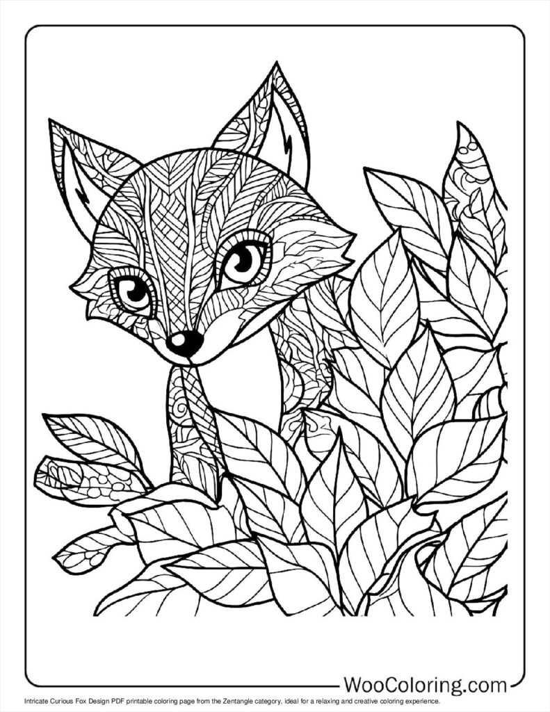 100  Zentangle coloring pages  Free PDF To Print  - 10