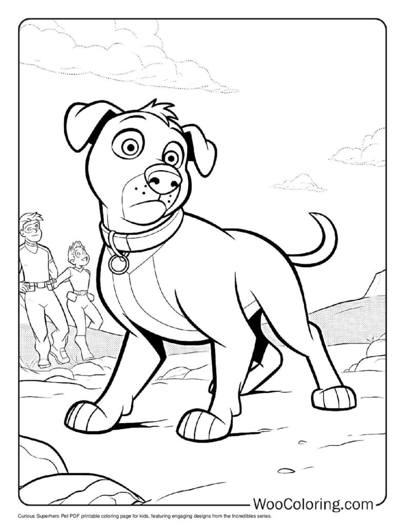 Curious Superhero Pet