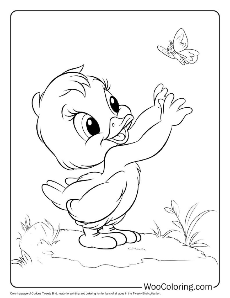 100  Tweety Bird coloring pages  Free PDF To Print  - 98