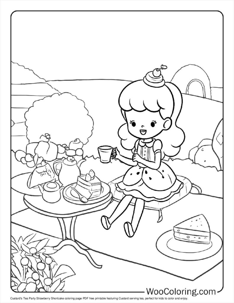 Custard’s Tea Party For Kids