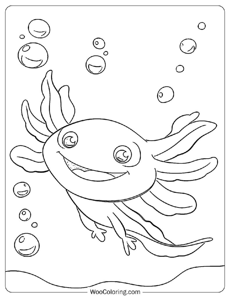 Cute Axolotl