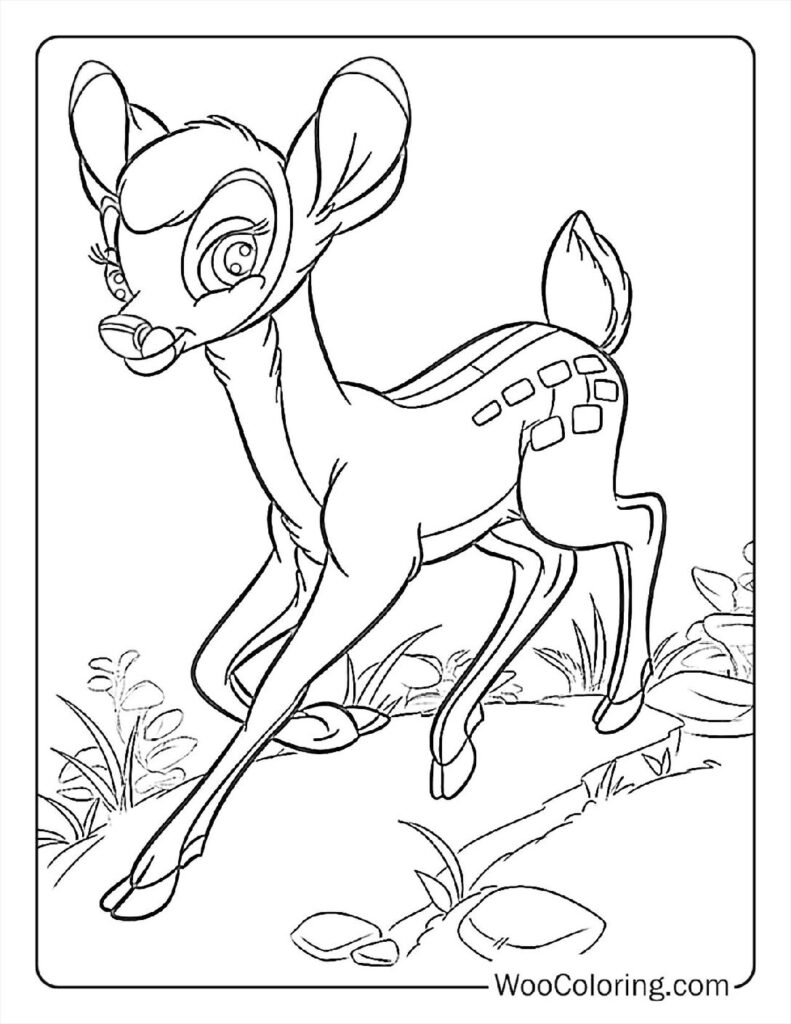 Cute Bambi's Forest Adventure