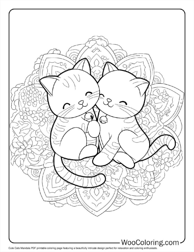 Cute Cats Mandala