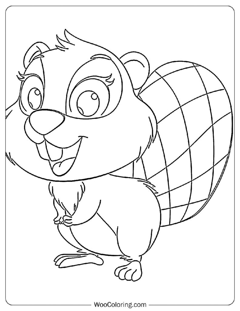 Cute Chibi Beaver