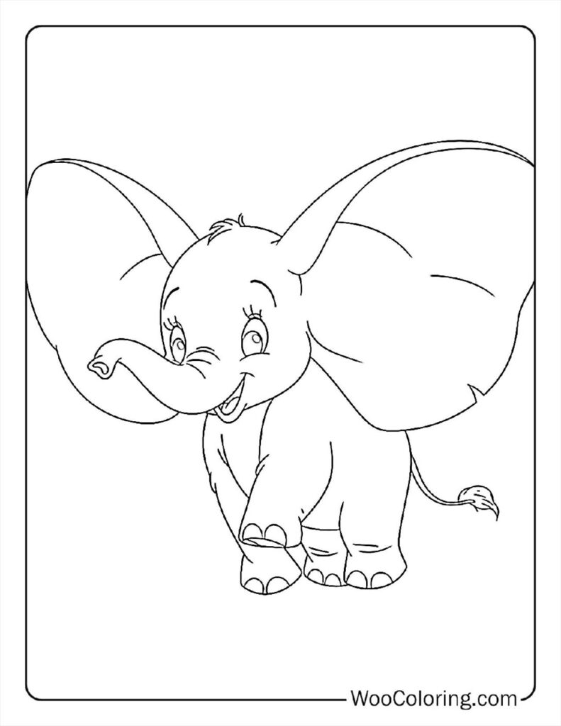 Cute Dumbo's Friends