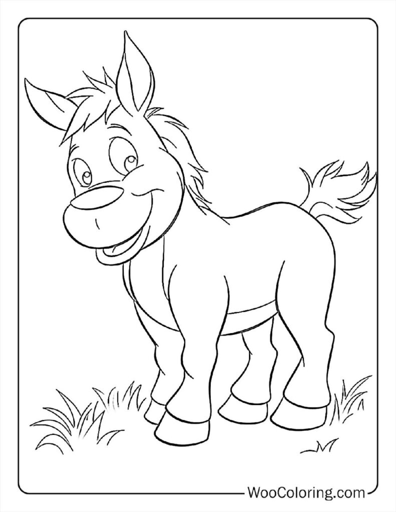 Cute Eeyore's Friends To Color