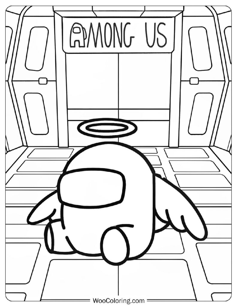Angel themed crewmate