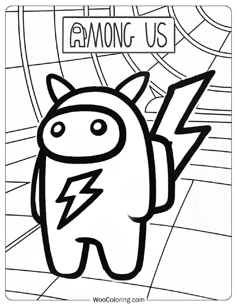 Pikachu style crewmate