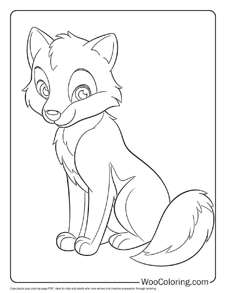 100  Wolf coloring pages  Free PDF To Print  - 10