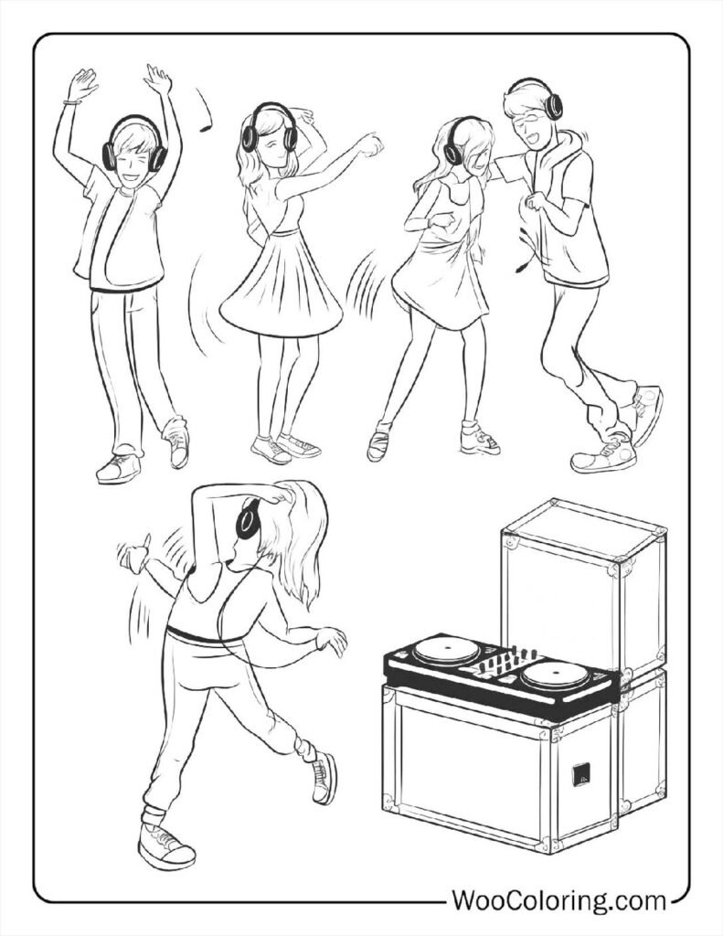 100  Music coloring pages  Free PDF To Print  - 49