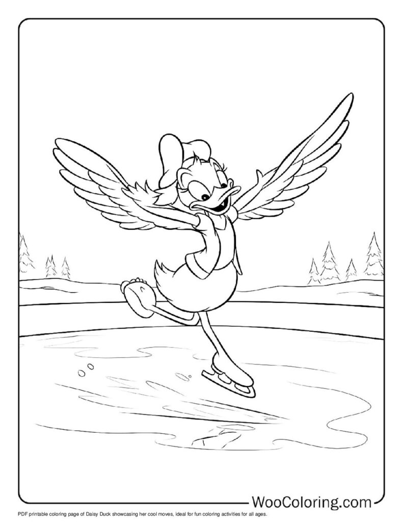 100  Daisy Duck coloring pages  Free PDF To Print  - 87