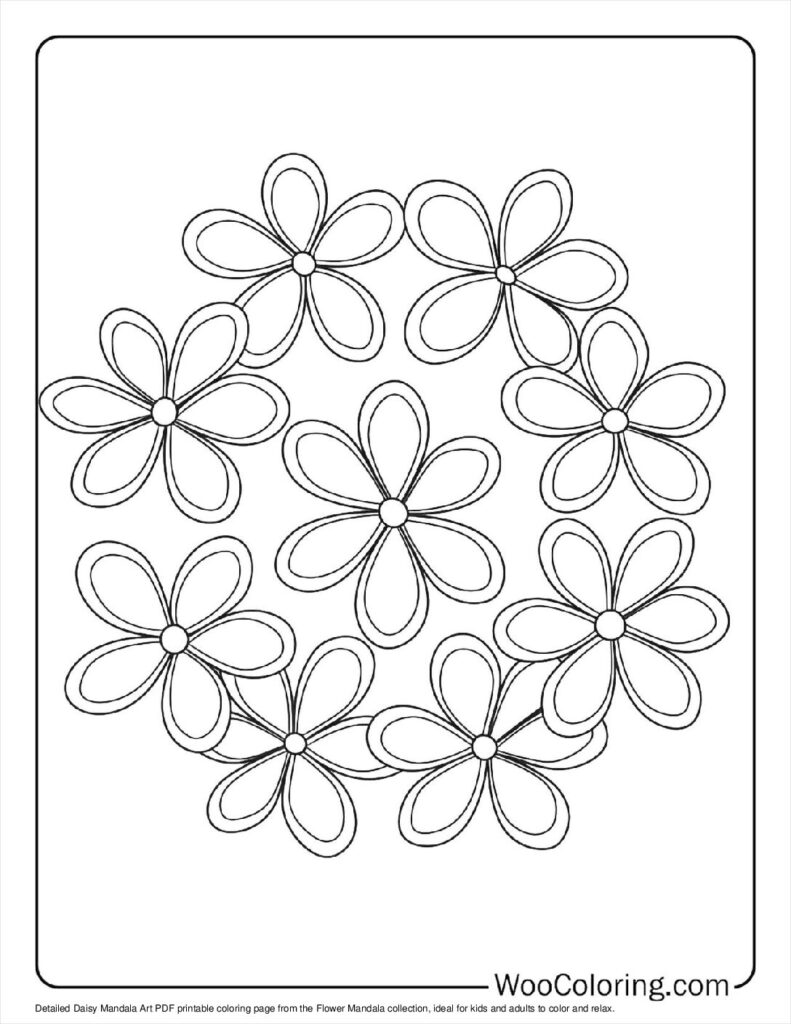100  Flower Mandala coloring pages  Free PDF To Print  - 84