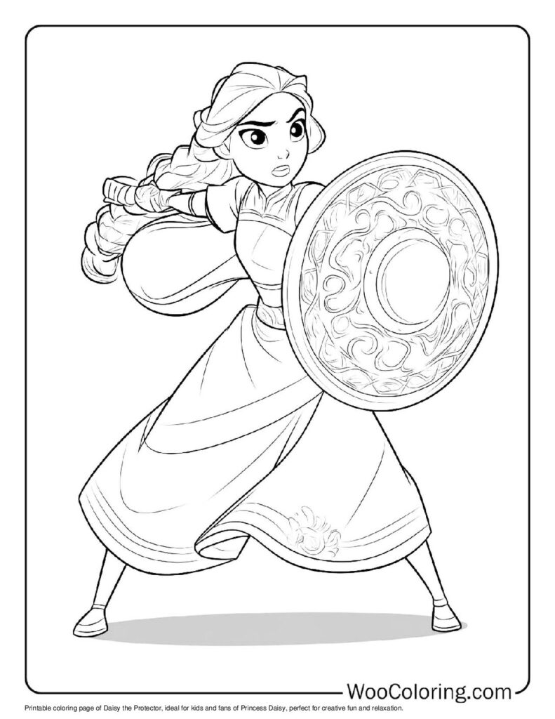 100  Princess Daisy coloring pages  Free PDF To Print  - 96