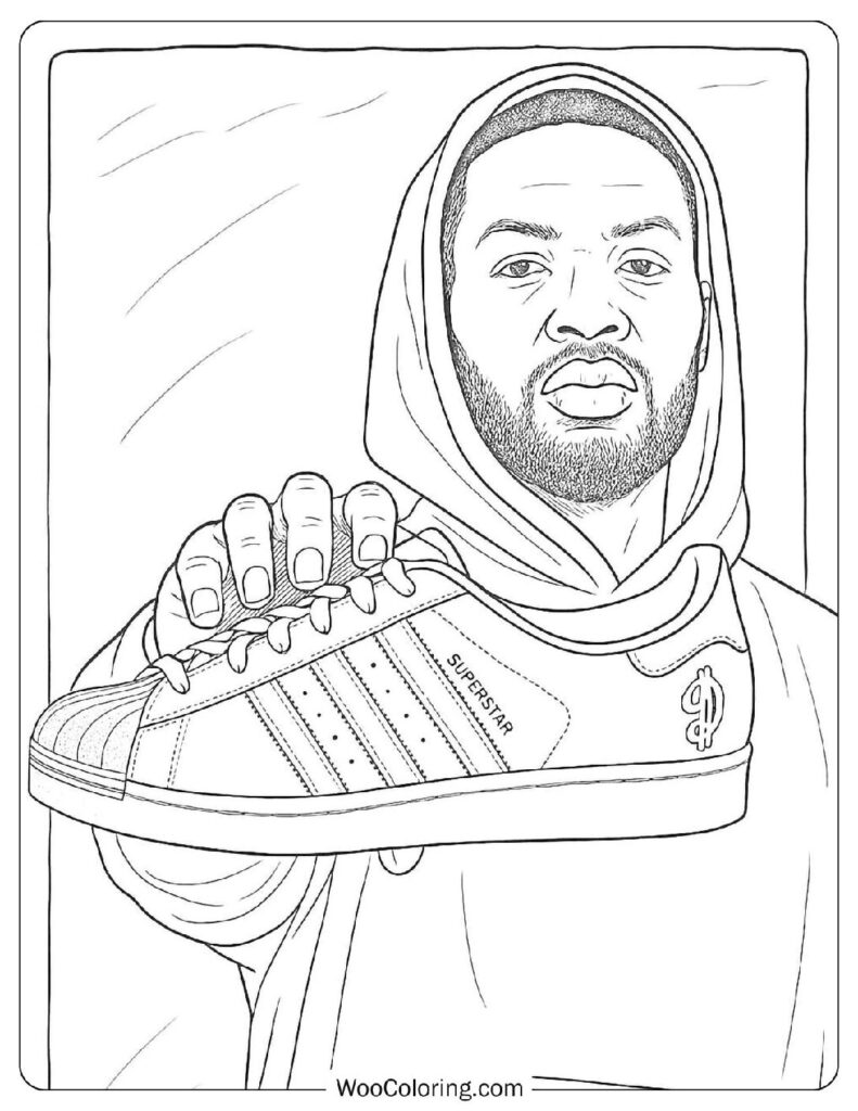 36 Shoe Coloring Pages  Free PDF To Print  - 2