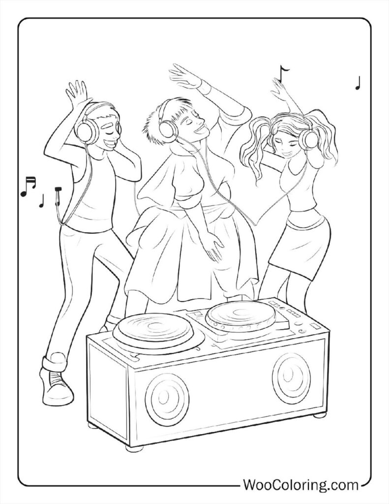 100  Music coloring pages  Free PDF To Print  - 32
