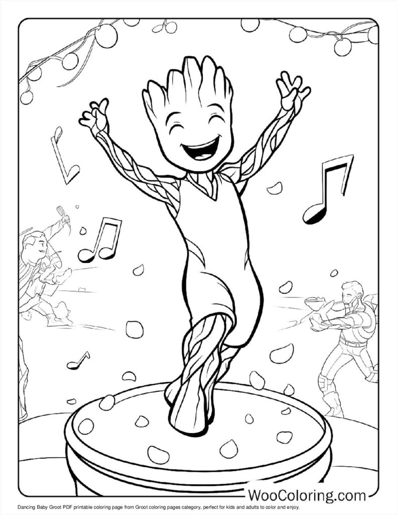 Dancing Baby Groot