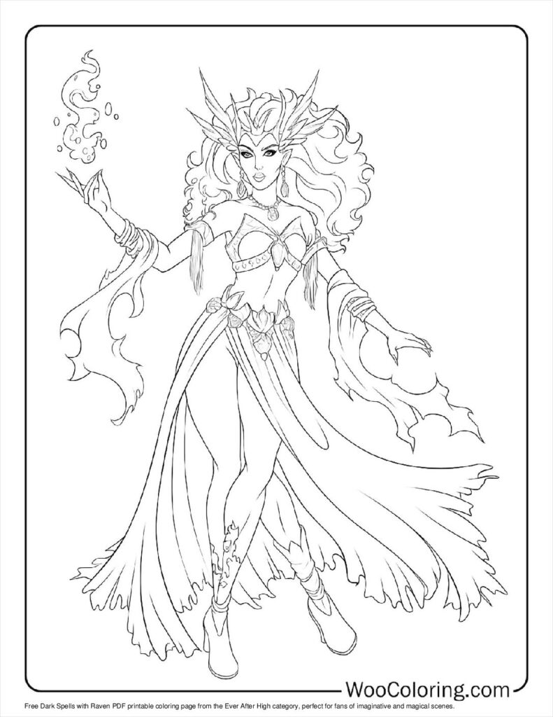 100  Ever After High coloring pages  Free PDF To Print  - 94