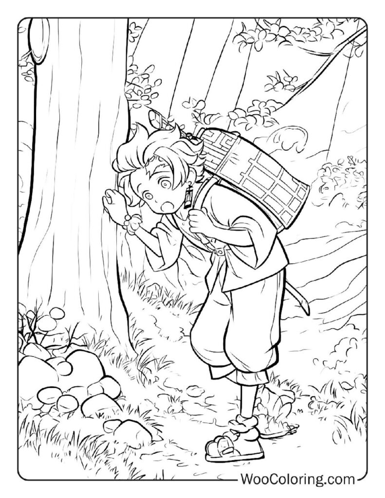 100  Demon Slayer coloring pages  Free PDF To Print  - 88