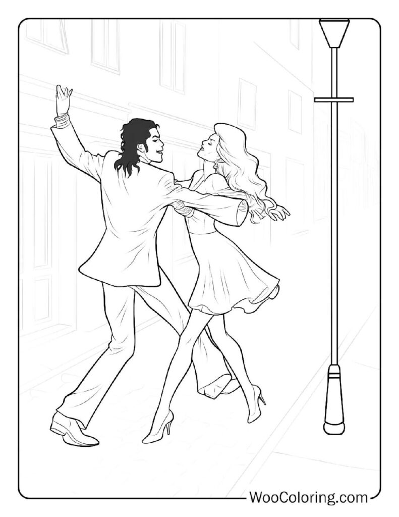100  Michael Jackson coloring pages  Free PDF To Print  - 19