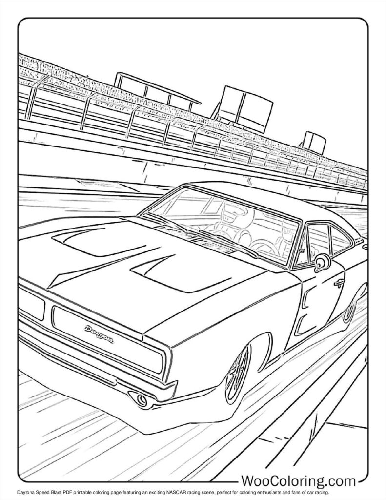 100  NASCAR coloring pages  Free PDF To Print  - 53