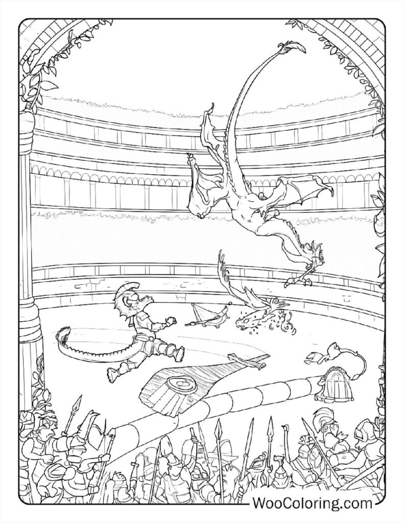 100 Dungeons Dragons coloring pages Free PDF To Print - 14